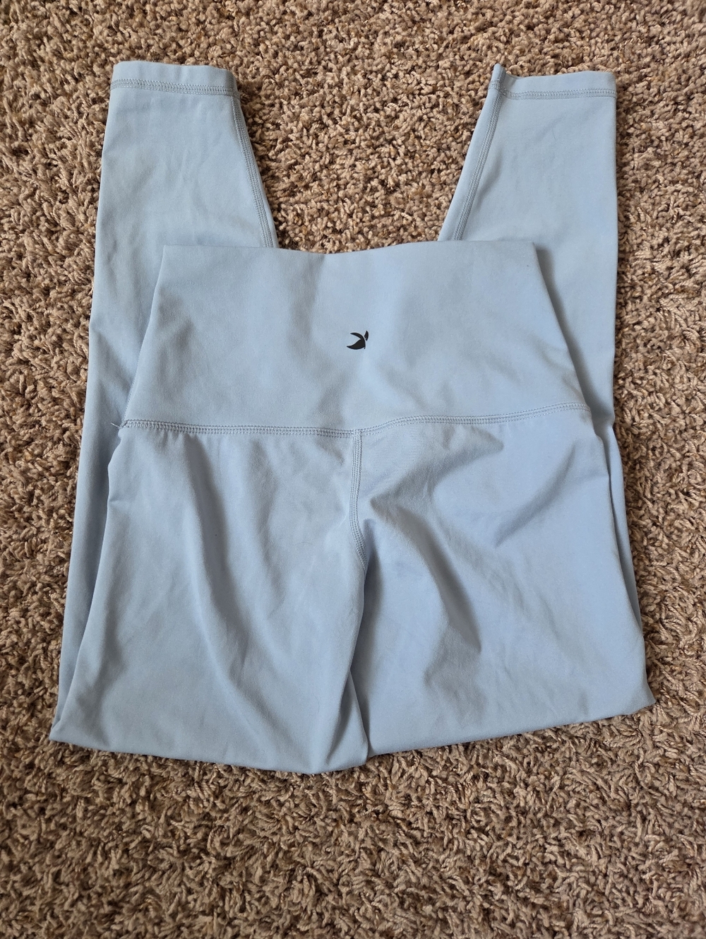 Glyder Light Blue High-Waist Leggings
